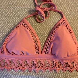 Blush Pink Bikini top
